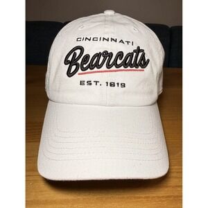 University of Cincinnati Women's Bearcats Adjustable Cap Hat '47 White Script